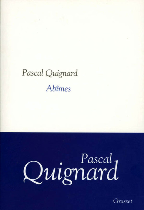 Cover image for book Abîmes