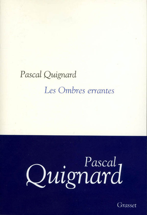 Cover image for book Les ombres errantes