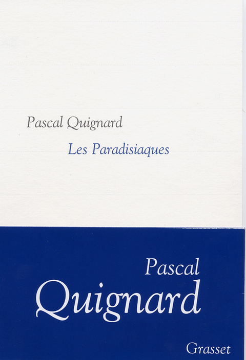 Cover image for book Les paradisiaques