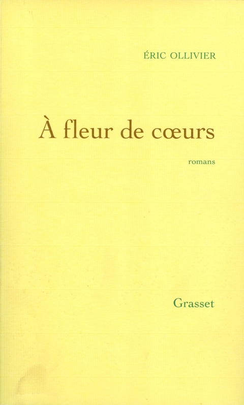 Cover image for book A fleur de coeurs