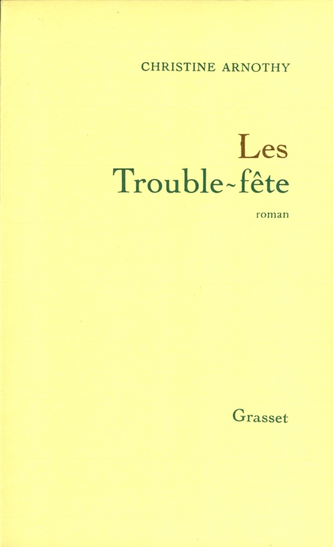 Cover image for book Les trouble-fête