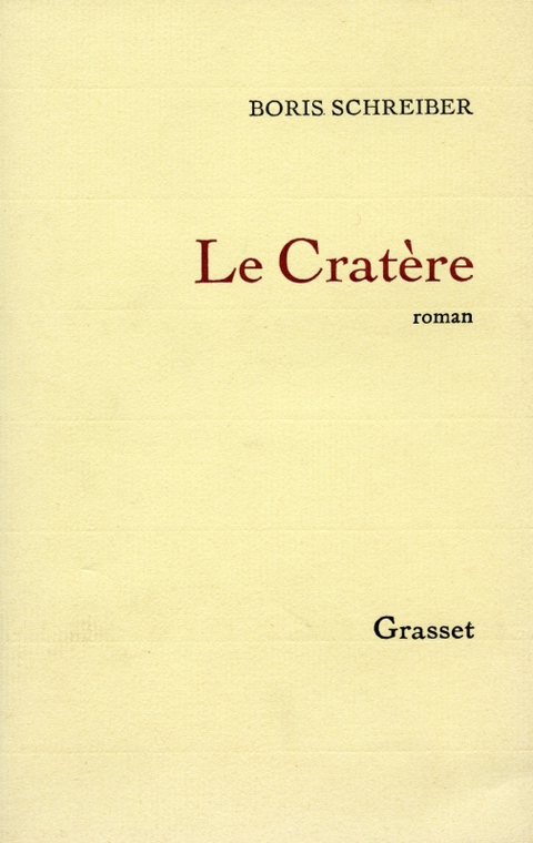 Cover image for book Le cratère