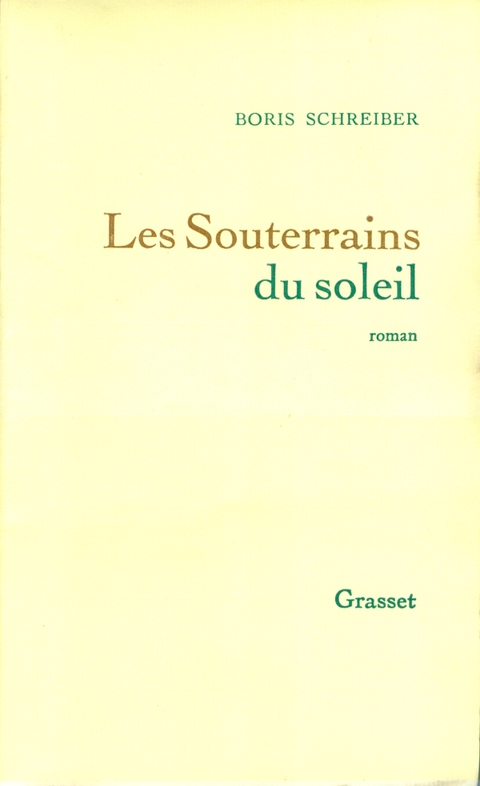 Cover image for book Les souterrains du soleil