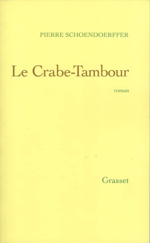 Cover image for book Le crabe-tambour