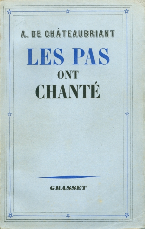 Cover image for book Les pas ont chanté