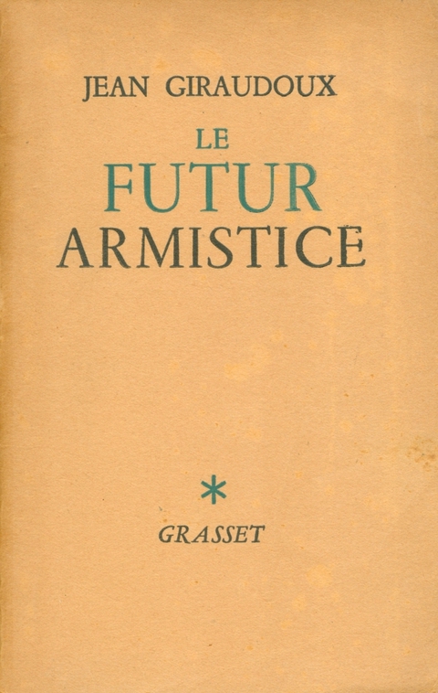 Cover image for book Le futur armistice