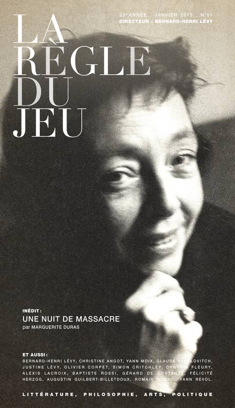 Cover image for book La règle du jeu n°51