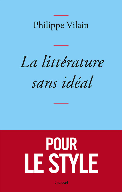 Cover image for book La littérature sans idéal