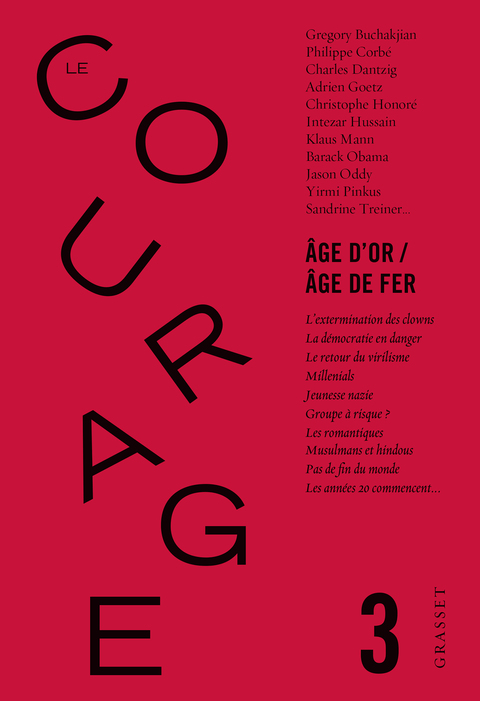 Cover image for book Revue le courage n°3