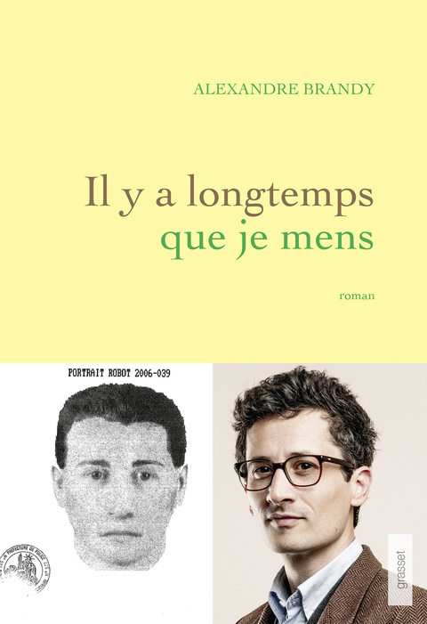 Cover image for book Il y a longtemps que je mens