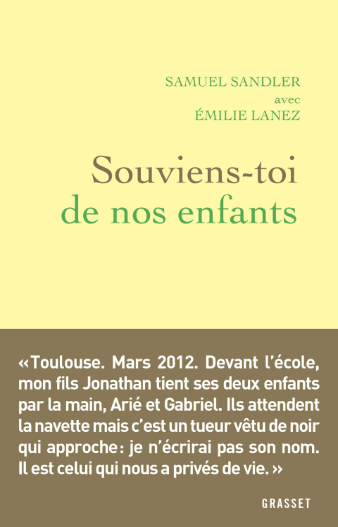 Cover image for book Souviens-toi de nos enfants
