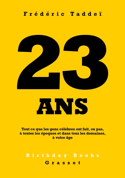 Cover image for book 23 ans