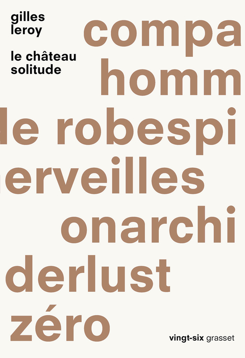 Cover image for book Le château solitude
