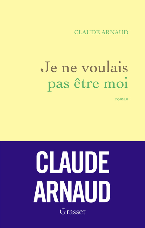 Cover image for book Je ne voulais pas être moi