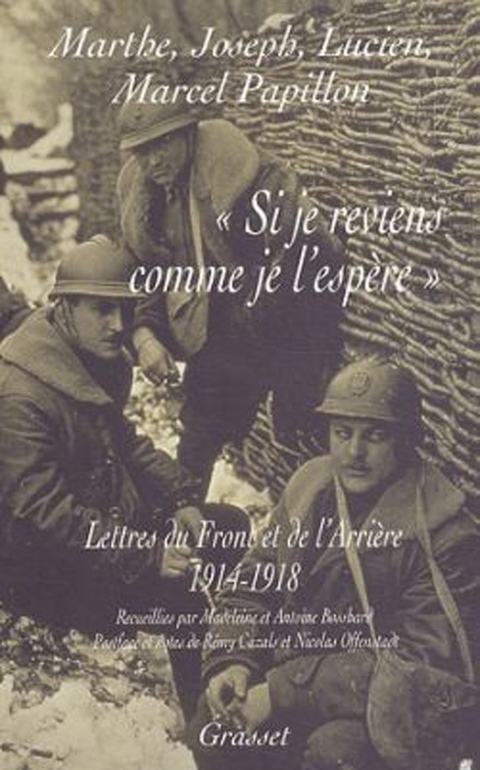 Cover image for book Si je reviens comme je l'espère