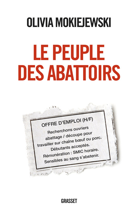 Cover image for book Le peuple des abattoirs
