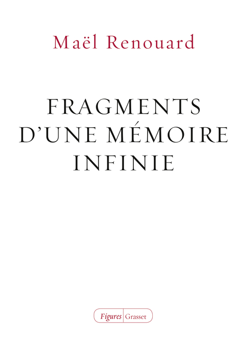 Cover image for book Fragments d'une mémoire infinie