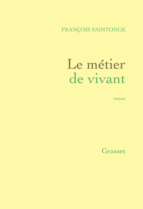 Cover image for book Le métier de vivant