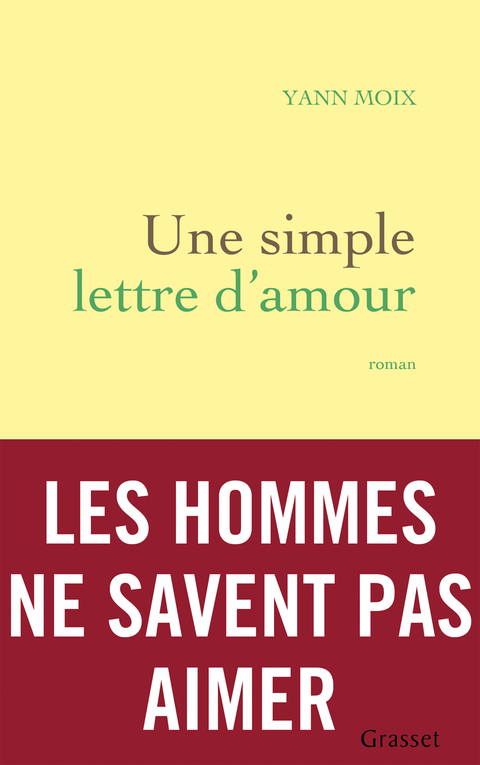 Cover image for book Une simple lettre d'amour