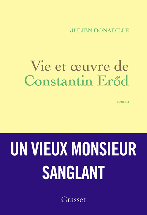Cover image for book Vie et oeuvre de Constantin Eröd