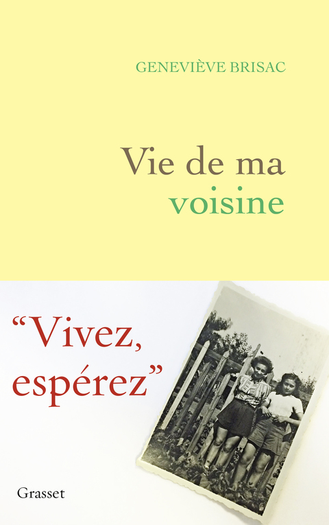 Cover image for book Vie de ma voisine