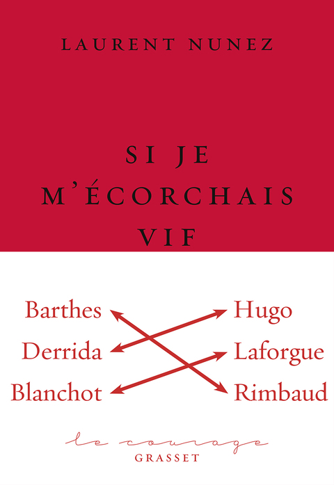 Cover image for book Si je m'écorchais vif