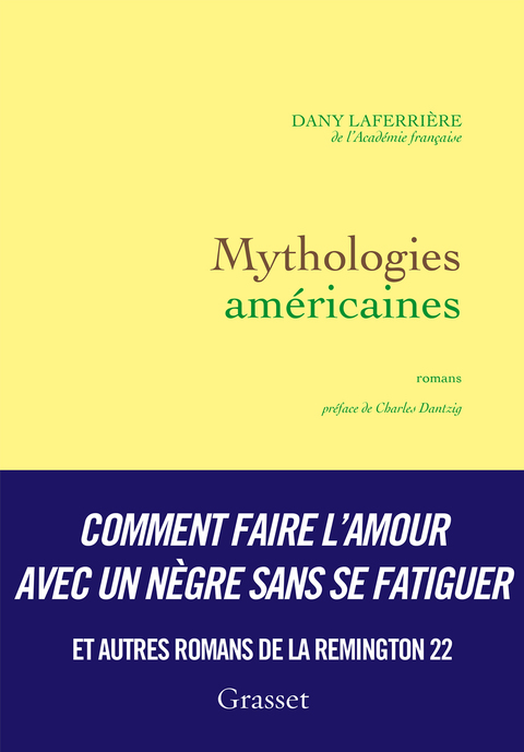 Cover image for book Mythologies américaines