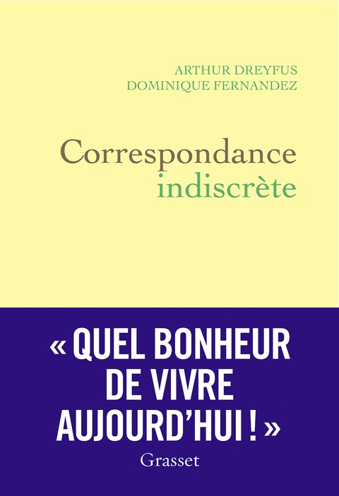 Cover image for book Correspondance indiscrète