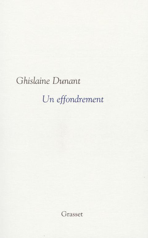Cover image for book Un effondrement