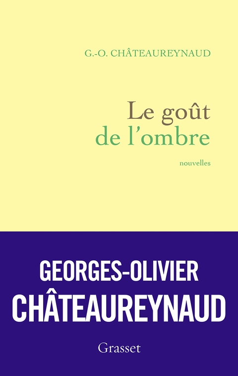 Cover image for book Le goût de l'ombre