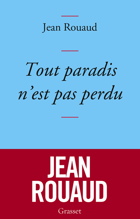 Cover image for book Tout paradis n'est pas perdu