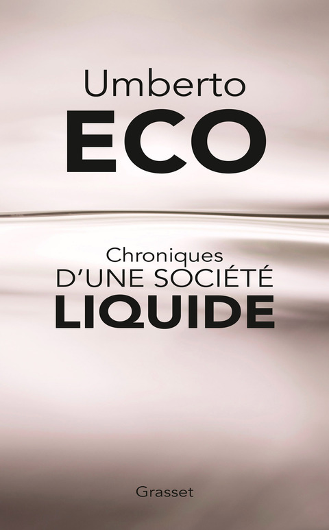 Cover image for book Chroniques d'une société liquide