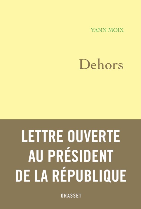 Cover image for book Dehors