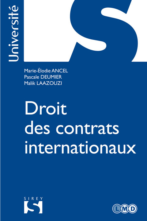 Cover image for book Droit des contrats internationaux