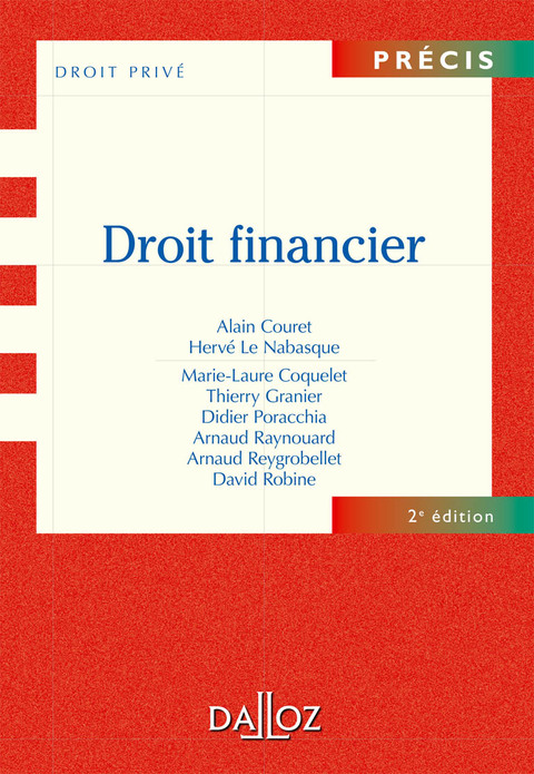 Cover image for book Droit financier