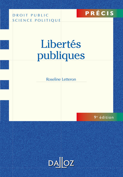 Cover image for book Libertés publiques