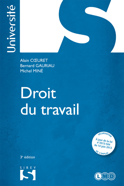Cover image for book Droit du travail