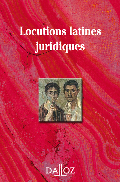 Cover image for book Locutions latines juridiques