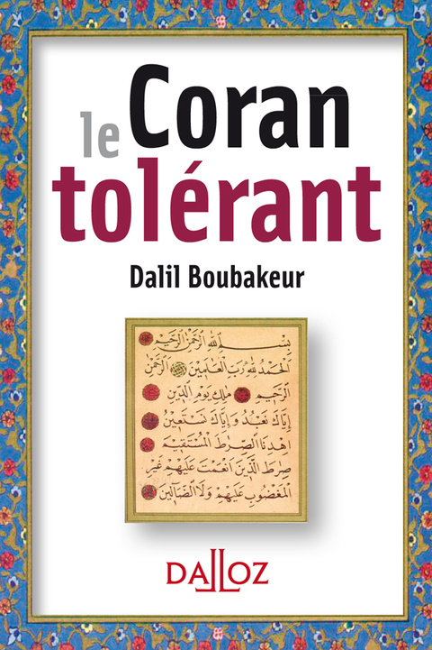 Cover image for book Le Coran tolérant