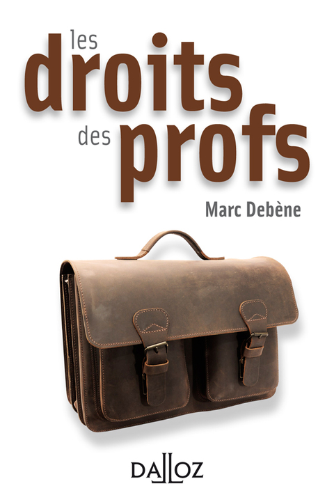 Cover image for book Les droits des profs