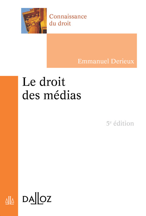 Cover image for book Le droit des médias