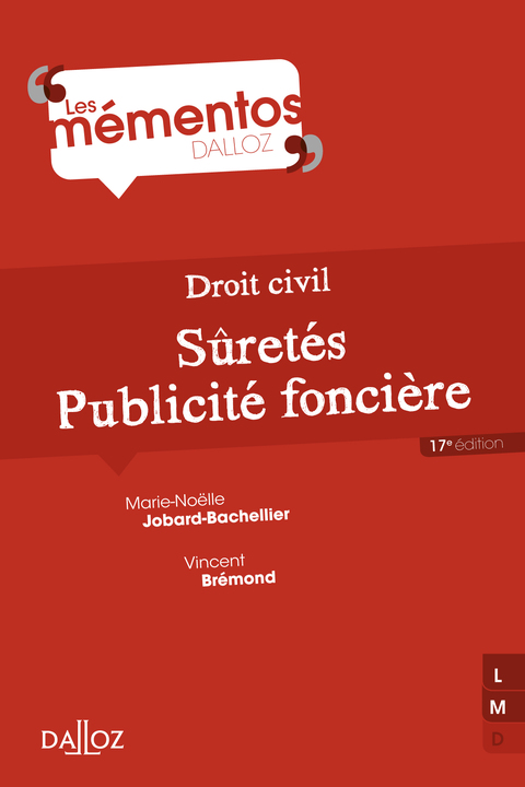 Cover image for book Droit civil. Sûretés, publicité foncière