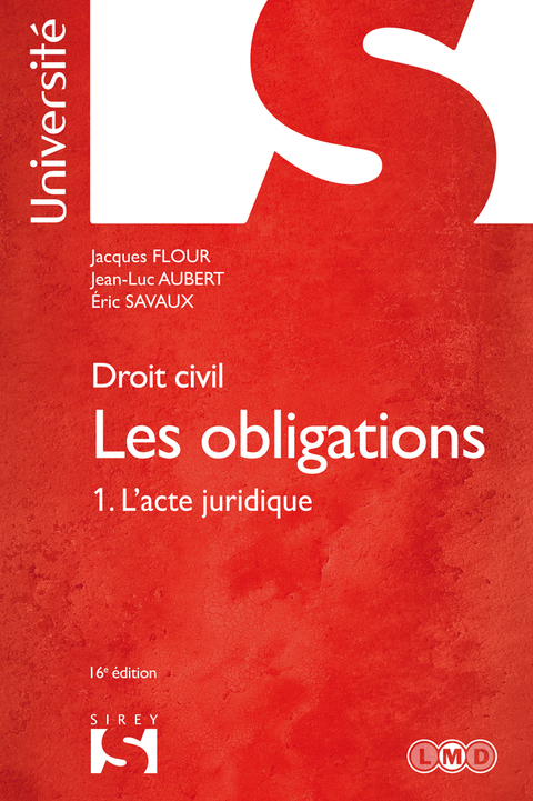 Cover image for book Droit civil. Les obligations Tome 1. L'acte juridique
