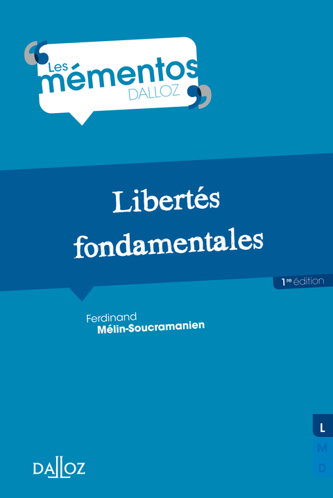 Cover image for book Libertés fondamentales