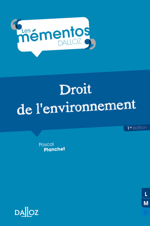 Cover image for book Droit de l'environnement