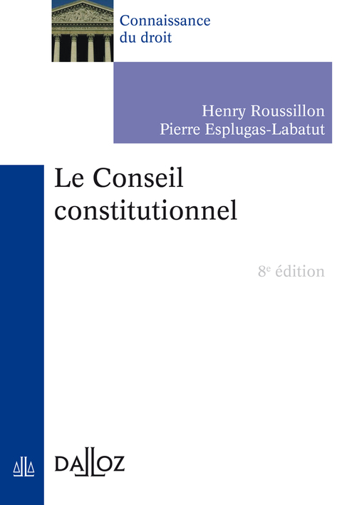 Cover image for book Le Conseil constitutionnel