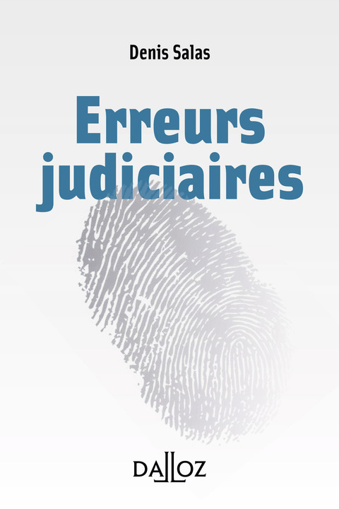 Cover image for book Les erreurs judiciaires