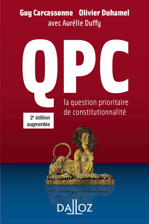 Cover image for book QPC. La question prioritaire de constitutionnalité