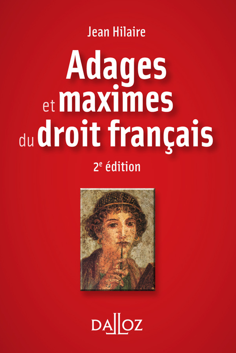 Cover image for book Adages et maximes du droit français