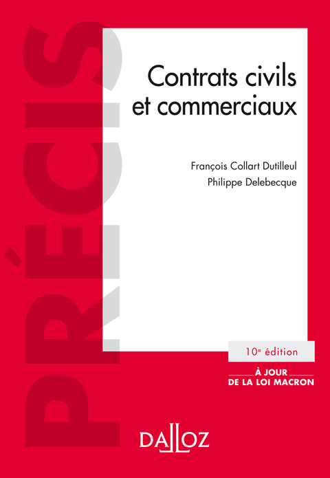 Cover image for book Contrats civils et commerciaux